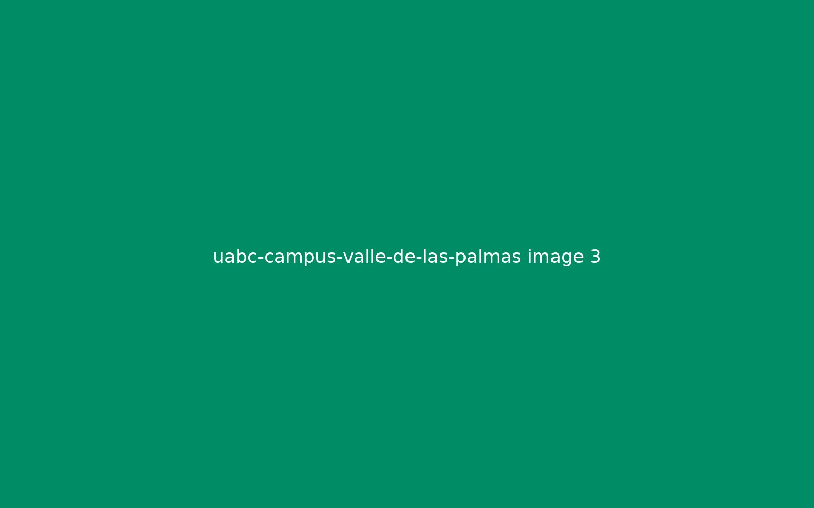UABC Campus Valle de las Palmas