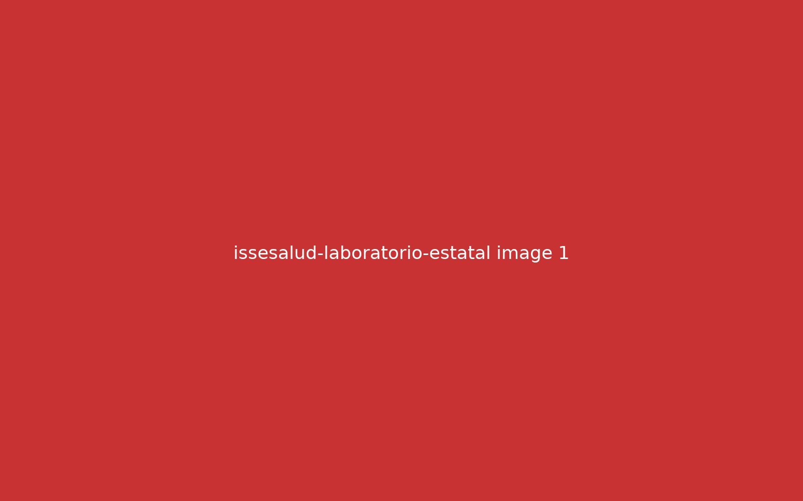 Issesalud Laboratorio Estatal
