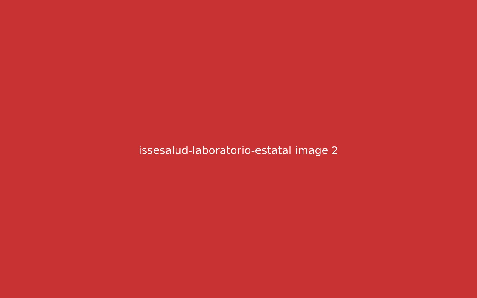 Issesalud Laboratorio Estatal